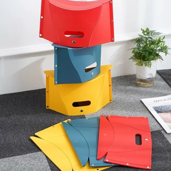 Multifunctional Portable Chair Home Travel Outdoor Portable Folding Stool Hand - Picture 1 of 10